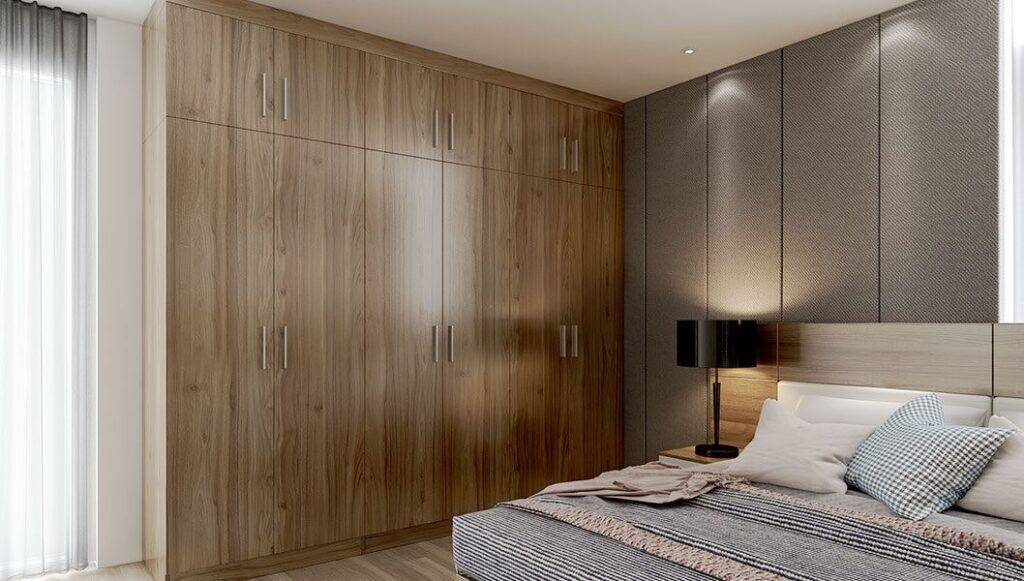6 2023 Wardrobe Colour Inspiration for your bedroom 2 wooden wardrobes in Dubai