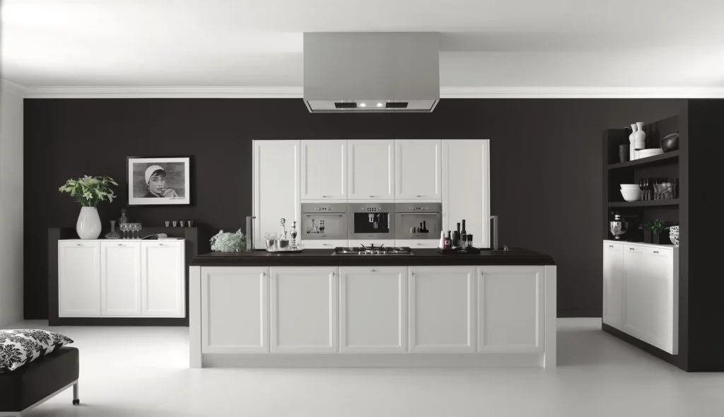 minimalistic kitchen in Dubai